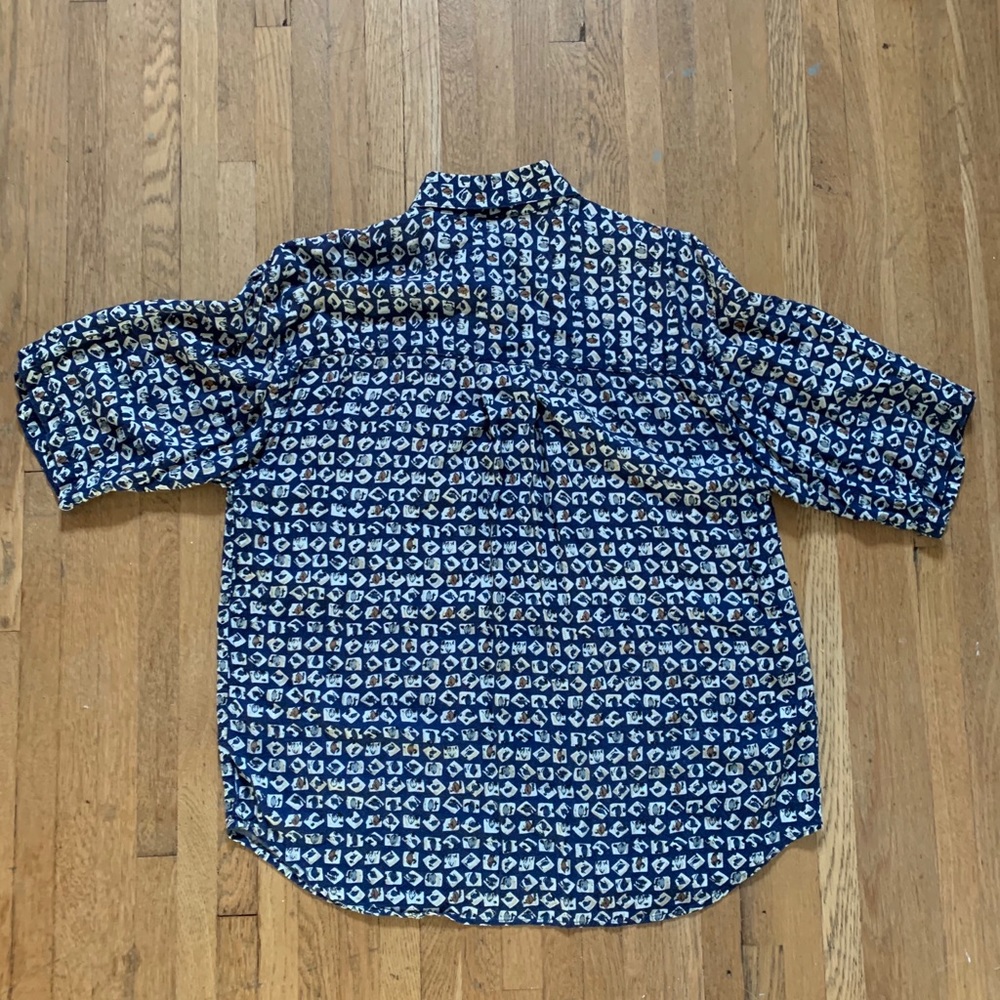Patterned button down shirt - Picture 2 of 3